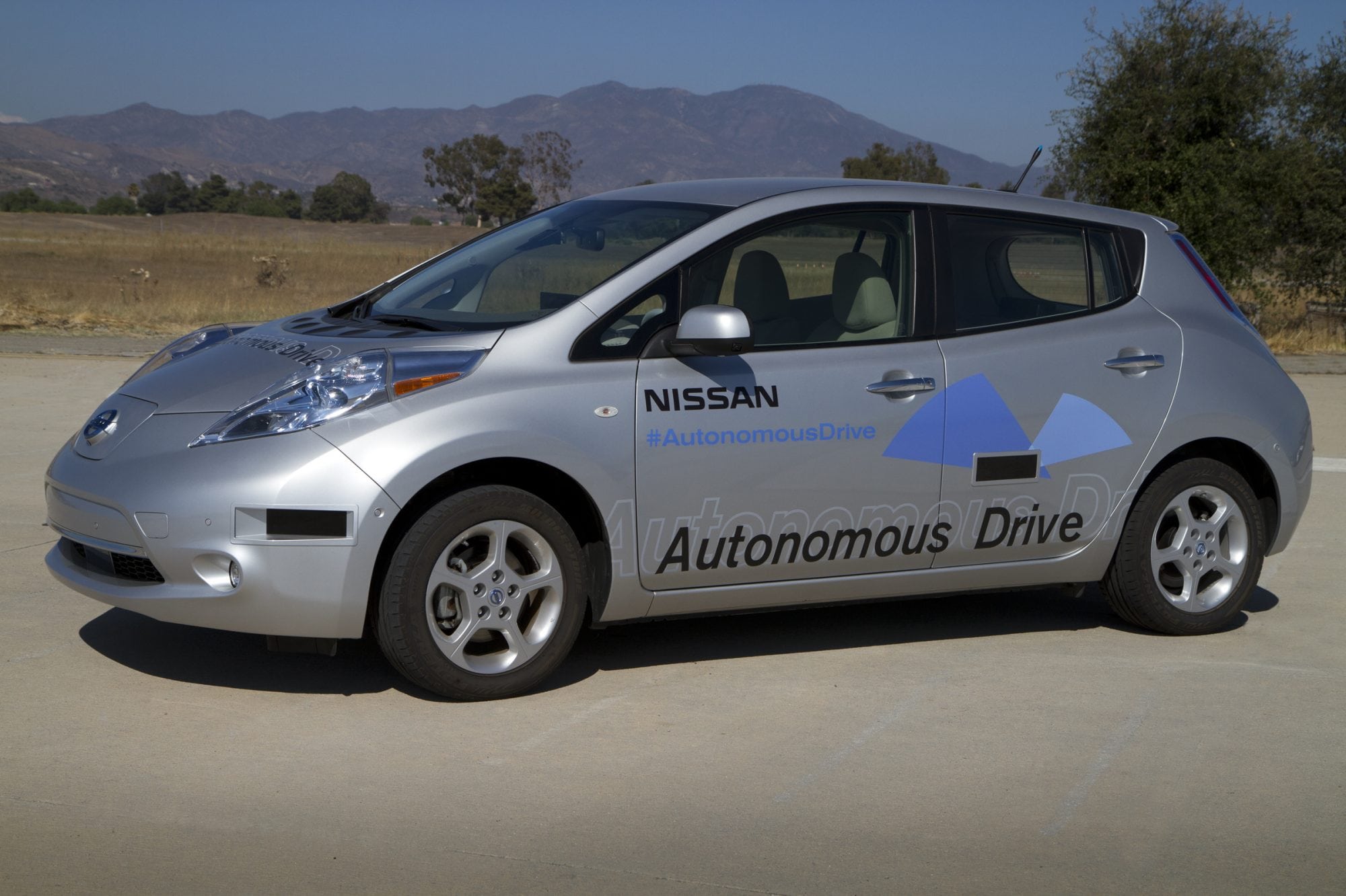Nissan autonomous car #10
