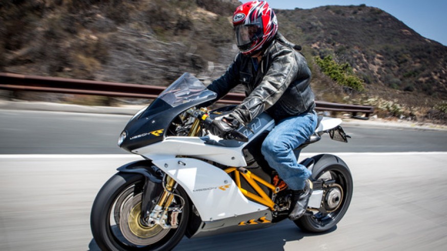 Jay Leno’s Garage features uber-cool Mission RS electric motorcycle