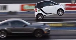 Supercharged Smart Car
