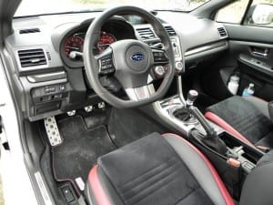 2015 Subaru WRX STi - interior 3 - AOA1200px