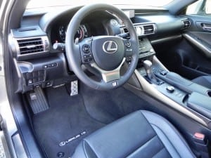 2015 Lexus IS 350 - interior 1 - AOA1200px