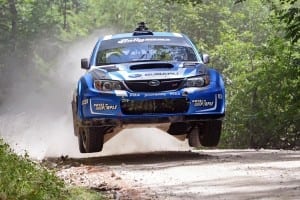 Travis Pastrana was back on form at New England Forest Rally.