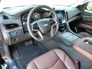 2015 Cadillac Escalade - interior 1 - AOA1200px