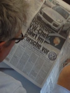 VW CEO farts a Porsche!