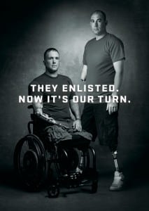 GMC launched the #enlistme Campaign in support of the Stephen Siller Tunnel to Towers Foundation and its Building for America’s Bravest program to raise awareness and funds to help the Foundation build custom, specially adapted smart homes for severely injured veterans.