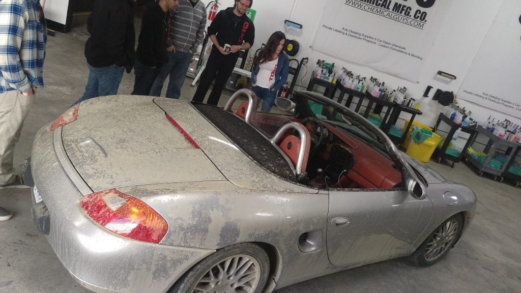 The Boxster after the video
