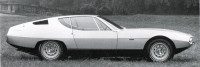 Jaguar Bertone Pirana original brochure plus Politoys model 1:43