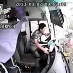 horrifying china bus driver crash