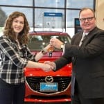 lauren carter 10 millionth mazda3