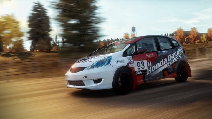 honda fit b spec rally car