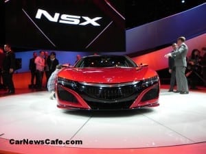 acura nsx front