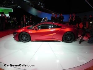 acura nsx side