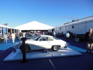 bonhams cars outside tent