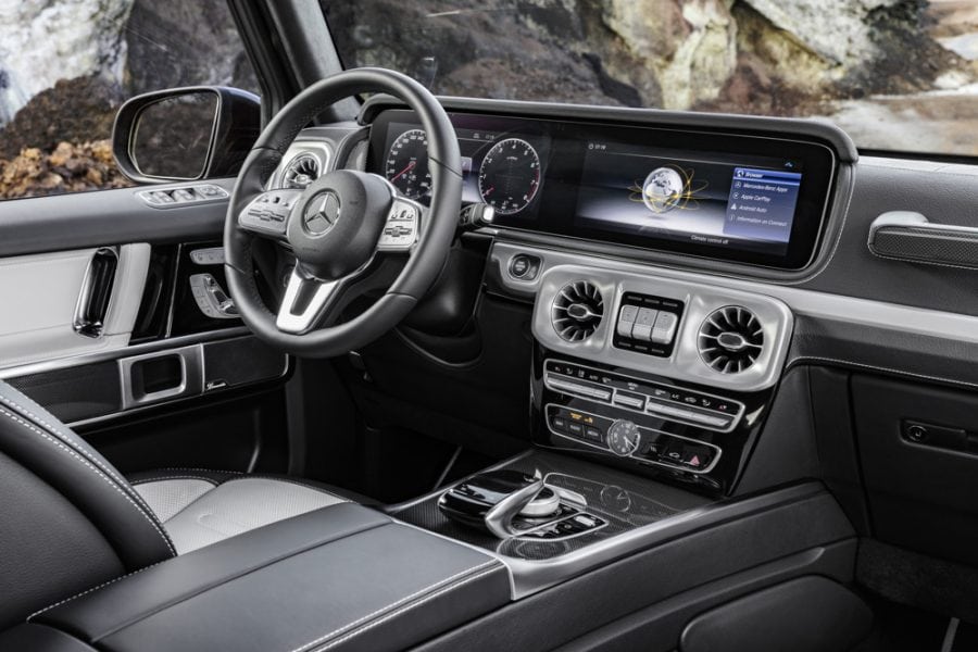 MercedesBenz Revamps the GWagon With a New Interior CarNewsCafe
